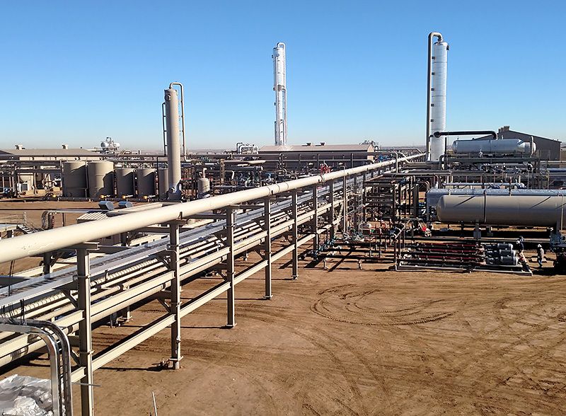 Ft Lupton lll gas plant colorado